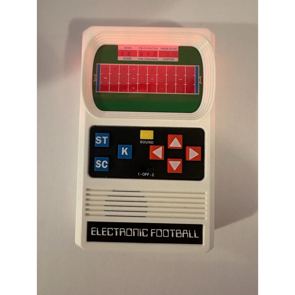 Vintage Mattel Electronic Football Handheld Game Tested Works